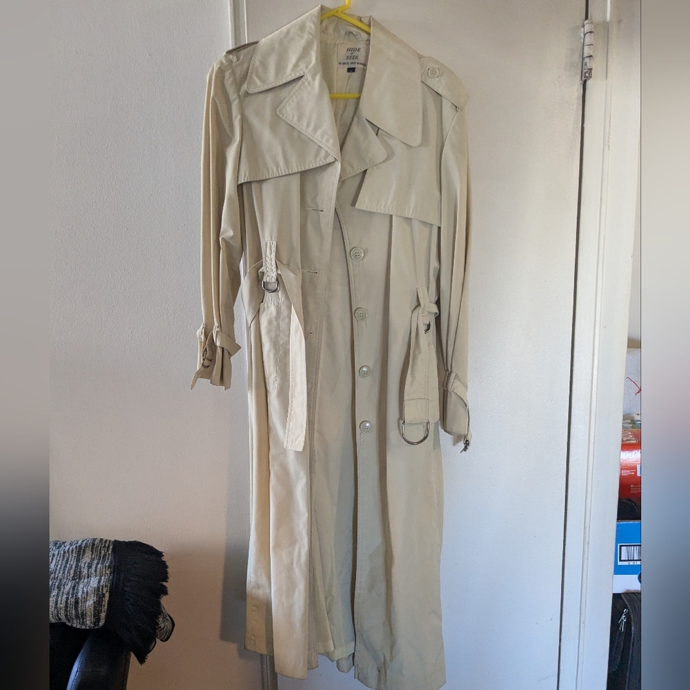 Hide N' Seek Vintage Trench Coat 14